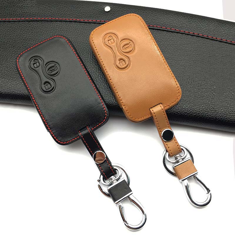 ڵ Ÿϸ, Ѳ  ڵ Renault Megane RS Ű ȣ Ŀ. ǳ Ű   ī 3 ư  /Car styling, lid leather car Key protection cover for Renault Megane RS. L